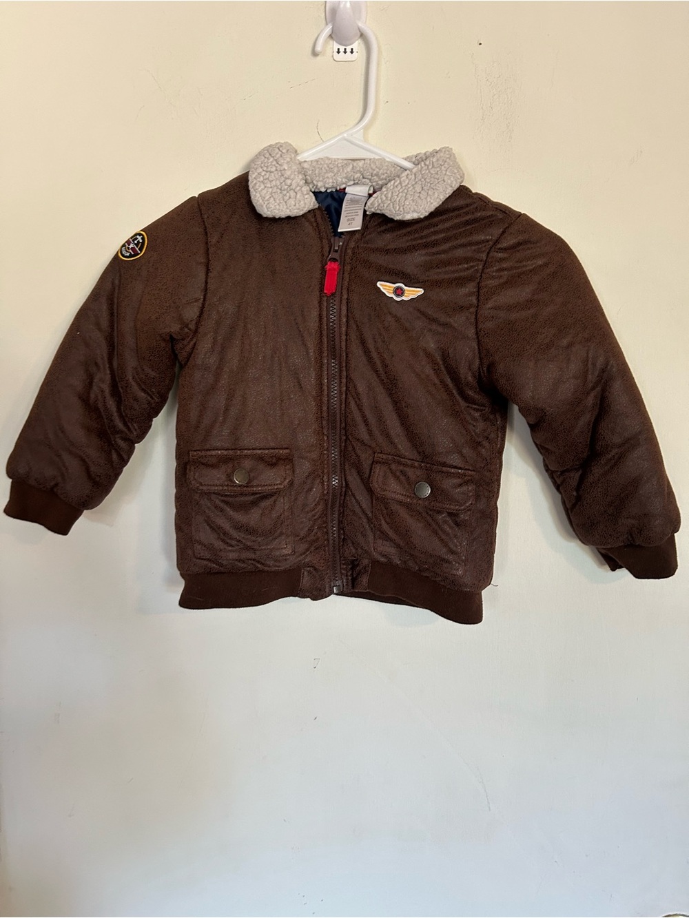 Little Me Pilot Aviator Jacket Size 4T